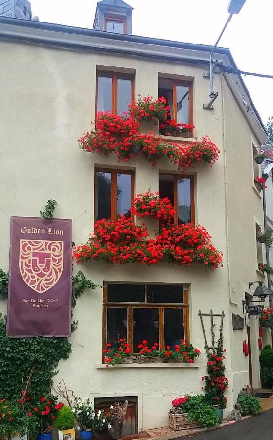Golden Lion Bed and Breakfast Bouillon Exteriör bild